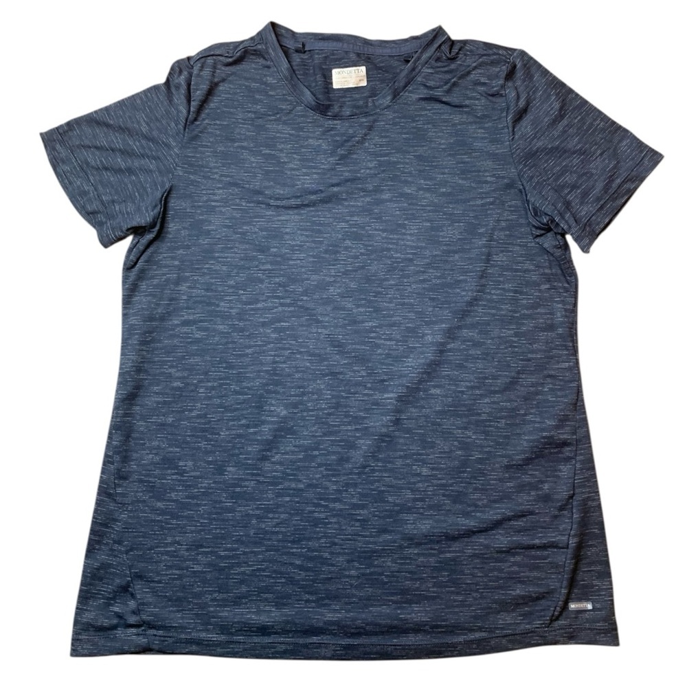 Mondetta Performance Luxury Men’s Space Dye Active Tee - Medium